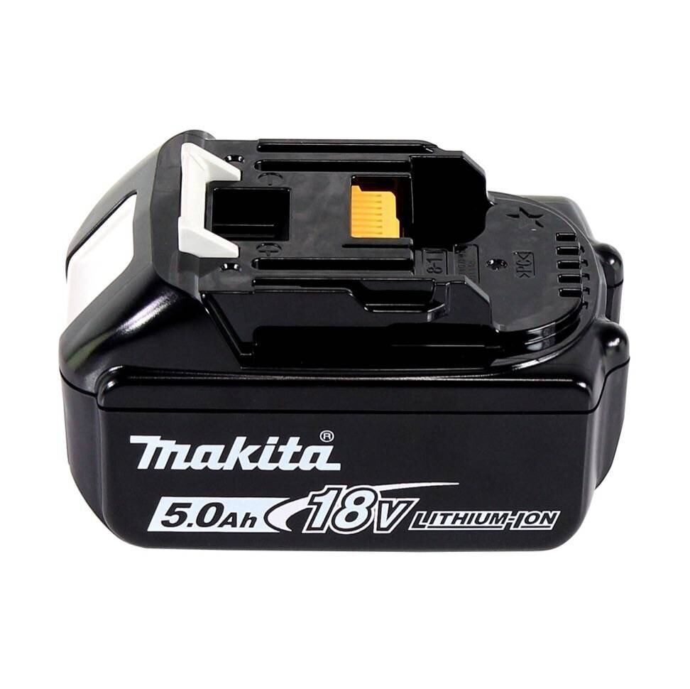 Makita DBO 180 G1J akuga ekstsentriline lihvmasin 18 V 125 mm + 1x aku 6.0 Ah + Makpac - ilma laadijata hind ja info | Lihvmasinad ja ketaslõikurid | kaup24.ee