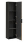 Vannitoa kapp Comad Xilo Black Wotan 80-01-D-1D, pruun/must цена и информация | Vannitoakapid | kaup24.ee