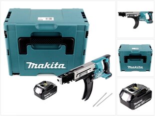 Akulindikruvikeeraja, Makita DFR 750 M1J, 18 V, koos akuga, ilma laadijata hind ja info | Akutrellid, kruvikeerajad | kaup24.ee