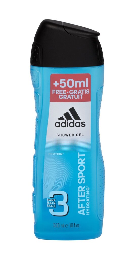 Dušigeel Adidas After Sport meestele, 300 ml hind ja info | Dušigeelid, õlid | kaup24.ee