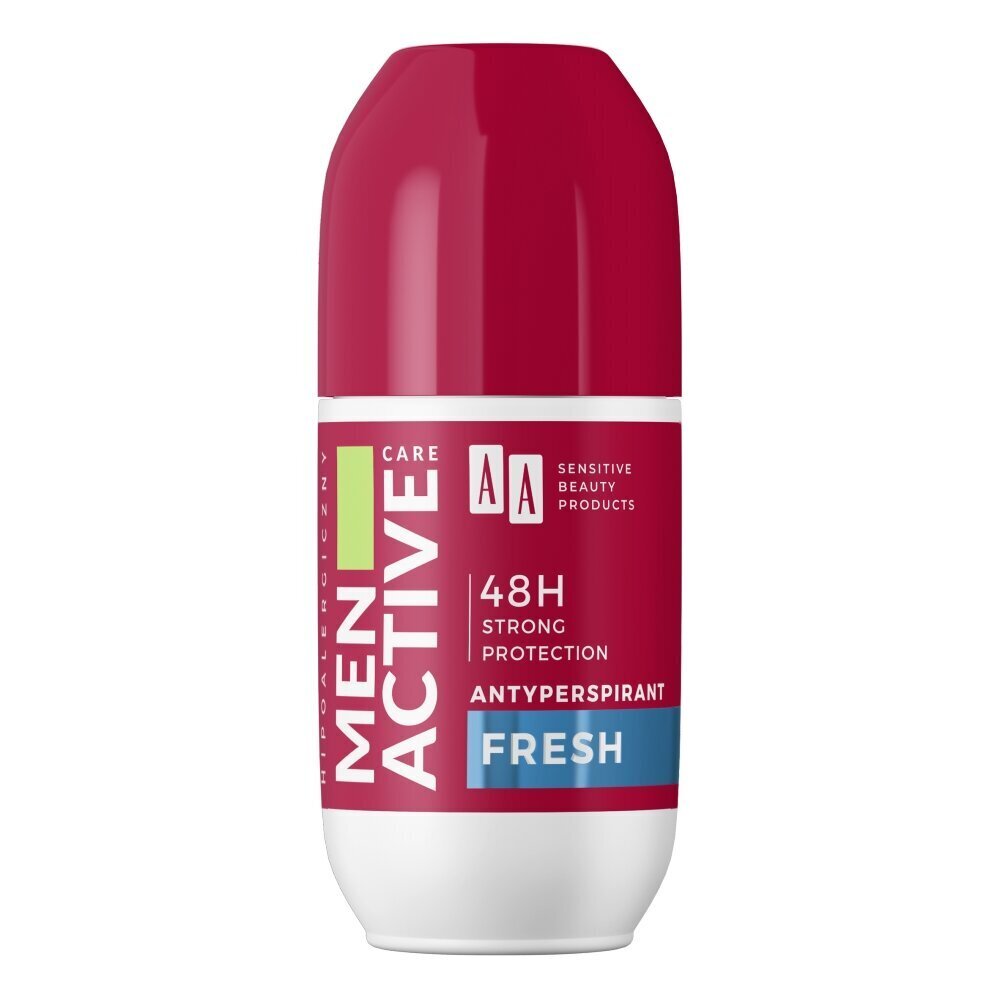 Higistamisvastane AA Men Active Care Fresh meestele, 50 ml hind ja info | Deodorandid | kaup24.ee