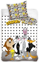 Laste voodipesu komplekt Looney Tunes, 140x200, 2 tk hind ja info | Beebide ja laste voodipesu | kaup24.ee