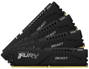 Kingston Fury Beast (KF552C40BBK4-128) цена и информация | Оперативная память (RAM) | kaup24.ee
