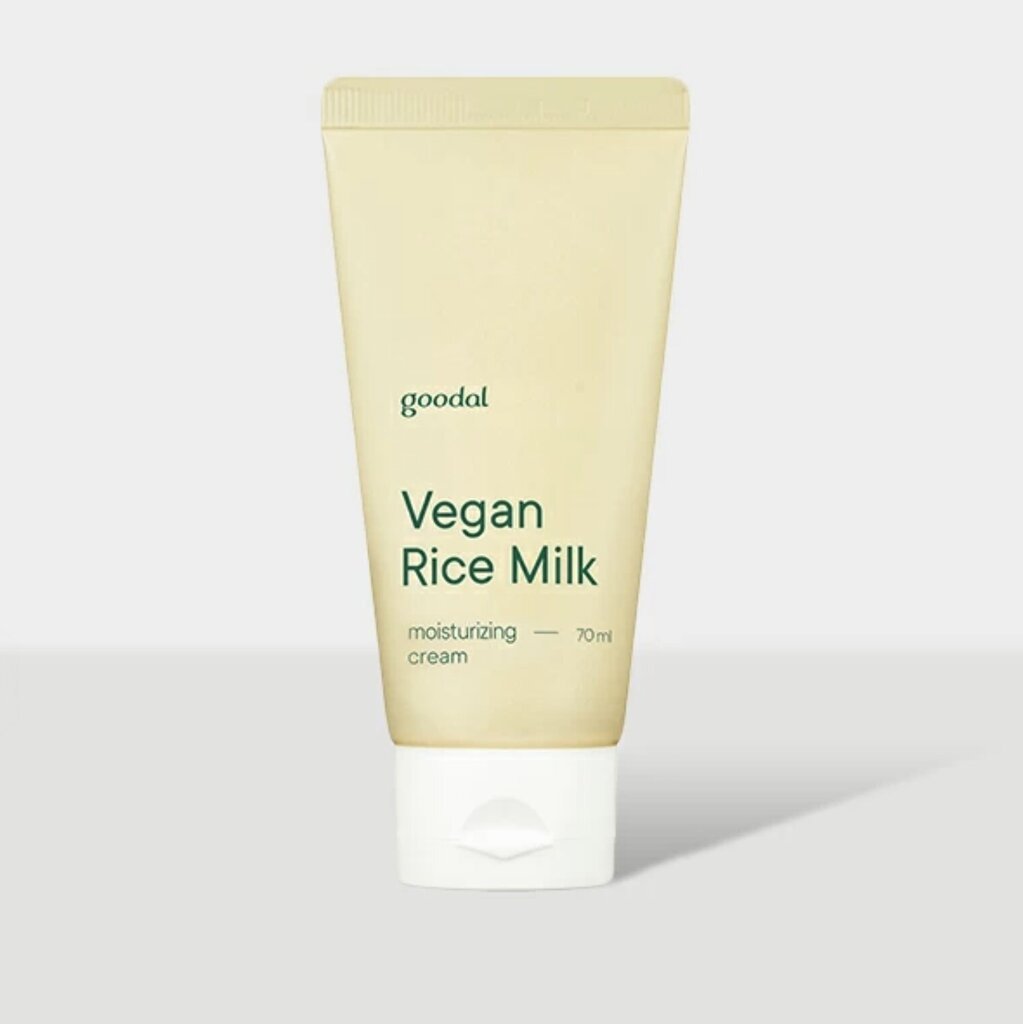 Niisutav näokreem GOODAL Vegan Rice Milk Moisturizing Cream, 70 ml hind ja info | Näokreemid | kaup24.ee