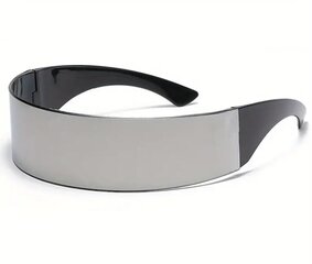 Футуристические однополые солнцезащитные очки для женщин и мужчин, серого цвета. цена и информация | Женские солнцезащитные очки | kaup24.ee