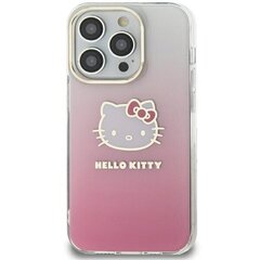 Hello Kitty HKHCP13XHDGKEP iPhone 13 Pro Max 6.7" różowy|pink hardcase IML Gradient Electrop Kitty Head цена и информация | Чехлы для телефонов | kaup24.ee