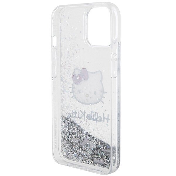 Hello Kitty Liquid Glitter Charms Kitty Head hind ja info | Telefoni kaaned, ümbrised | kaup24.ee