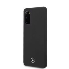 Mercedes MEHCS62SILSB S20 G980 hard case czarny|black Silicone Line цена и информация | Чехлы для телефонов | kaup24.ee