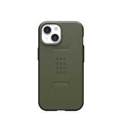 UAG Civilian Magsafe - protective case for iPhone 15 (olive) цена и информация | Чехлы для телефонов | kaup24.ee