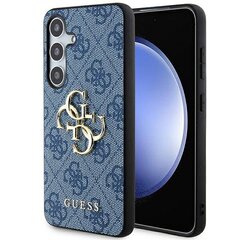 Guess GUHCS24M4GMGBL S24+ S926 niebieski|blue hardcase 4G Big Metal Logo цена и информация | Чехлы для телефонов | kaup24.ee