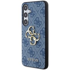 Guess GUHCS24M4GMGBL S24+ S926 niebieski|blue hardcase 4G Big Metal Logo цена и информация | Чехлы для телефонов | kaup24.ee