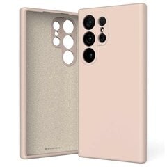 Mercury Silicone Sam S24 Ultra S928 różowo-piaskowy|pink sand цена и информация | Чехлы для телефонов | kaup24.ee