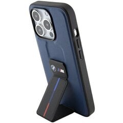 BMW BMHCP15LGSPBIV iPhone 15 Pro 6.1" granatowy|navy hardcase M Grip Stand Bicolor цена и информация | Чехлы для телефонов | kaup24.ee