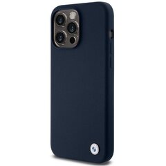 BMW BMHCP15XSILNA iPhone 15 Pro Max 6.7" granatowy|navy hardcase Silicone Metal Logo цена и информация | Чехлы для телефонов | kaup24.ee