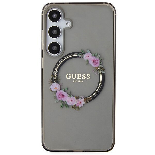 Guess IML Flowers Wreath Mag Hardcase hind ja info | Telefoni kaaned, ümbrised | kaup24.ee