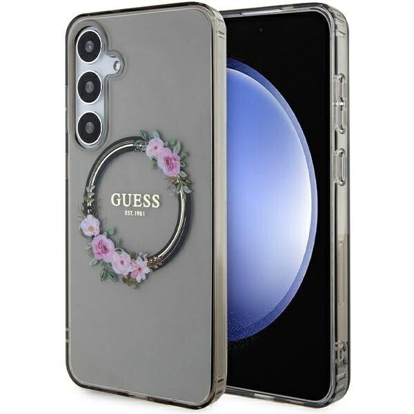 Guess IML Flowers Wreath Mag Hardcase hind ja info | Telefoni kaaned, ümbrised | kaup24.ee