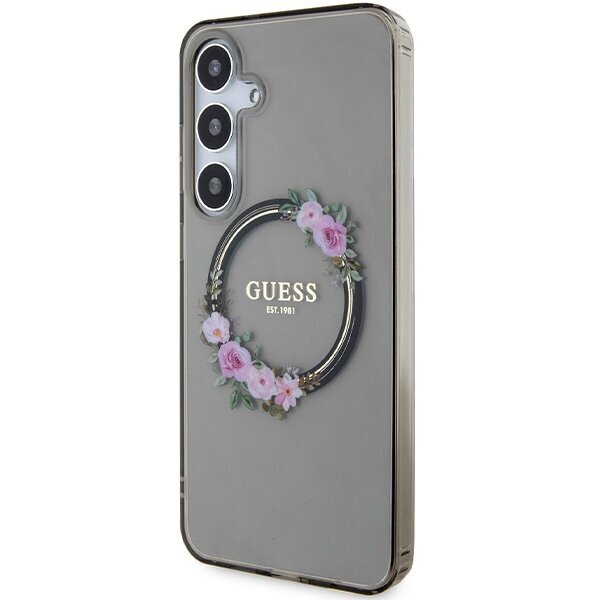 Guess IML Flowers Wreath Mag Hardcase hind ja info | Telefoni kaaned, ümbrised | kaup24.ee