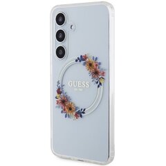 Guess IML Flowers Wreath Mag Hardcase цена и информация | Чехлы для телефонов | kaup24.ee