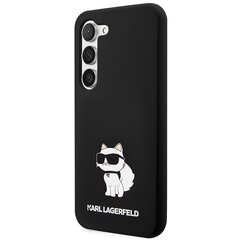 Karl Lagerfeld KLHCS24MSNCHBCK S24+ S926 hardcase czarny|black Silicone Choupette цена и информация | Чехлы для телефонов | kaup24.ee