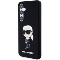 Karl Lagerfeld KLHCS24MSNIKBCK S24+ S926 hardcase czarny|black Silicone Ikonik цена и информация | Чехлы для телефонов | kaup24.ee