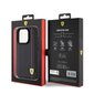 Ferrari Leather Carbon Vertical Red Line Case hind ja info | Telefoni kaaned, ümbrised | kaup24.ee