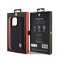 Ferrari Leather Carbon Vertical Red Line Case цена и информация | Telefoni kaaned, ümbrised | kaup24.ee