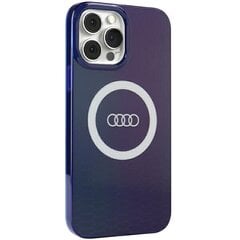 Audi IML Big Logo MagSafe Case iPhone 13 Pro | 13 6.1" niebieski|navy blue hardcase AU-IMLMIP13P-Q5|D2-BE цена и информация | Чехлы для телефонов | kaup24.ee