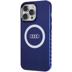 Audi IML Big Logo MagSafe Case iPhone 14 Pro Max 6.7" niebieski|navy blue hardcase AU-IMLMIP14PM-Q5|D2-BE цена и информация | Чехлы для телефонов | kaup24.ee