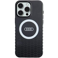 Audi IML Big Logo MagSafe Case iPhone 15 Pro Max 6.7" czarny|black hardcase AU-IMLMIP15PM-Q5|D2-BK цена и информация | Чехлы для телефонов | kaup24.ee