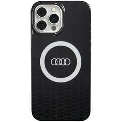 Audi IML Big Logo MagSafe Case iPhone 13 Pro | 13 6.1" czarny|black hardcase AU-IMLMIP13P-Q5|D2-BK цена и информация | Чехлы для телефонов | kaup24.ee