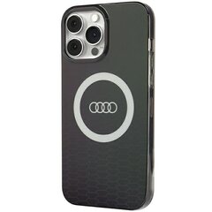 Audi IML Big Logo MagSafe Case iPhone 13 Pro | 13 6.1" czarny|black hardcase AU-IMLMIP13P-Q5|D2-BK цена и информация | Чехлы для телефонов | kaup24.ee