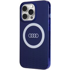 Audi IML Big Logo MagSafe Case iPhone 13 Pro | 13 6.1" niebieski|navy blue hardcase AU-IMLMIP13P-Q5|D2-BE цена и информация | Чехлы для телефонов | kaup24.ee