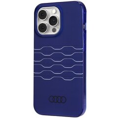 Audi IML MagSafe Case iPhone 15 Pro 6.1" niebieski|navy blue hardcase AU-IMLMIP15P-A6|D3-BE цена и информация | Чехлы для телефонов | kaup24.ee