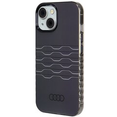 Audi IML MagSafe Case iPhone 15 Pro 6.1" czarny|black hardcase AU-IMLMIP15P-A6|D3-BK цена и информация | Чехлы для телефонов | kaup24.ee