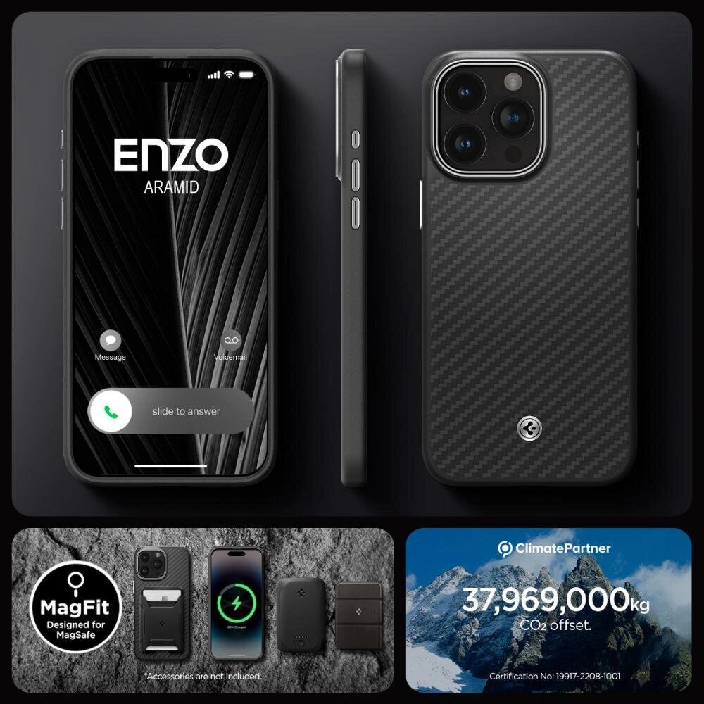 Spigen Enzo Aramid Mag hind ja info | Telefoni kaaned, ümbrised | kaup24.ee