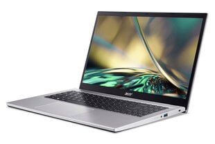 Acer Aspire 3 15 FHD TN i5-1235U 8ГБ 256ГБ W11 Pure Silver Обновленный цена и информация | Ноутбуки | kaup24.ee