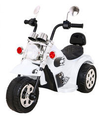 Мотоцикл "Чоппер", белый цена и информация | Электромобили для детей | kaup24.ee