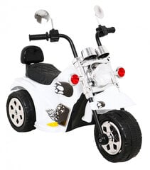 Мотоцикл "Чоппер", белый цена и информация | Электромобили для детей | kaup24.ee