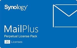 Synology MailPlus 20 Licenses hind ja info | Operatsioonisüsteemid | kaup24.ee