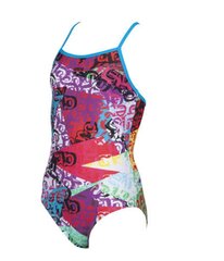 Ujumistrikoo tüdrukutele Arena Crazy hind ja info | Tüdrukute trikood | kaup24.ee