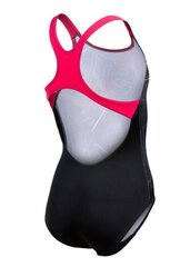 Ujumistrikoo tüdrukutele Arena Galactic Swimsuit Swim Pro, must hind ja info | Tüdrukute trikood | kaup24.ee