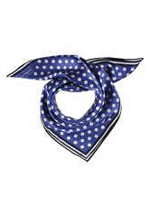 Бандана Passigatti с классическим рисунком в горошек, синяя цена и информация | Женские шарфы, платки | kaup24.ee