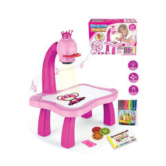 Проектор для рисования для детей, розовый цена и информация | Развивающие игрушки | kaup24.ee