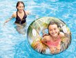 Ujumisrõngas XL, 97 cm, värvilised lehed hind ja info | Täispuhutavad veemänguasjad ja ujumistarbed | kaup24.ee