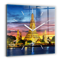 Seinakell Tempel Bangkokis, 30x30 cm hind ja info | Kellad | kaup24.ee