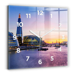 Seinakell Vaade Londonile, 30x30 cm цена и информация | Часы | kaup24.ee