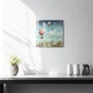 Seinakell Värvitud Õhupallid, 30x30 cm hind ja info | Kellad | kaup24.ee
