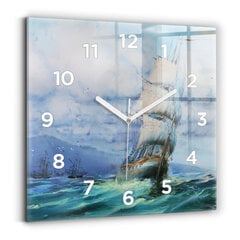 Seinakell Vesi Vee Peal, 30x30 cm цена и информация | Часы | kaup24.ee
