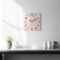 Seinakell Stokrotka Lilled, 30x30 cm цена и информация | Часы | kaup24.ee