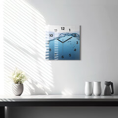 Seinakell Vaade Veealune, 30x30 cm цена и информация | Часы | kaup24.ee